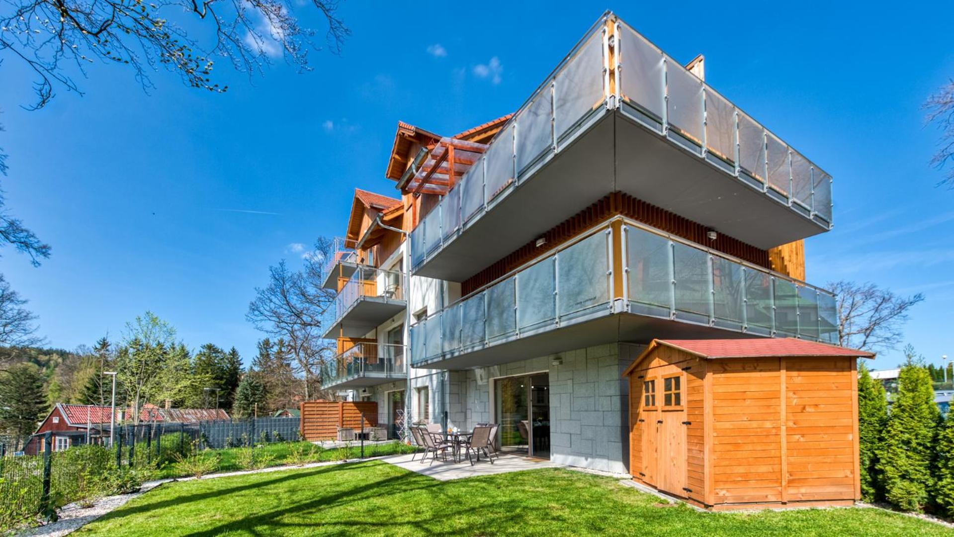 Apartamenty Z Basenem I Saunami Stone Hill Resort II Vip Centrum By Royal Aparts Schreiberhau Exterior foto