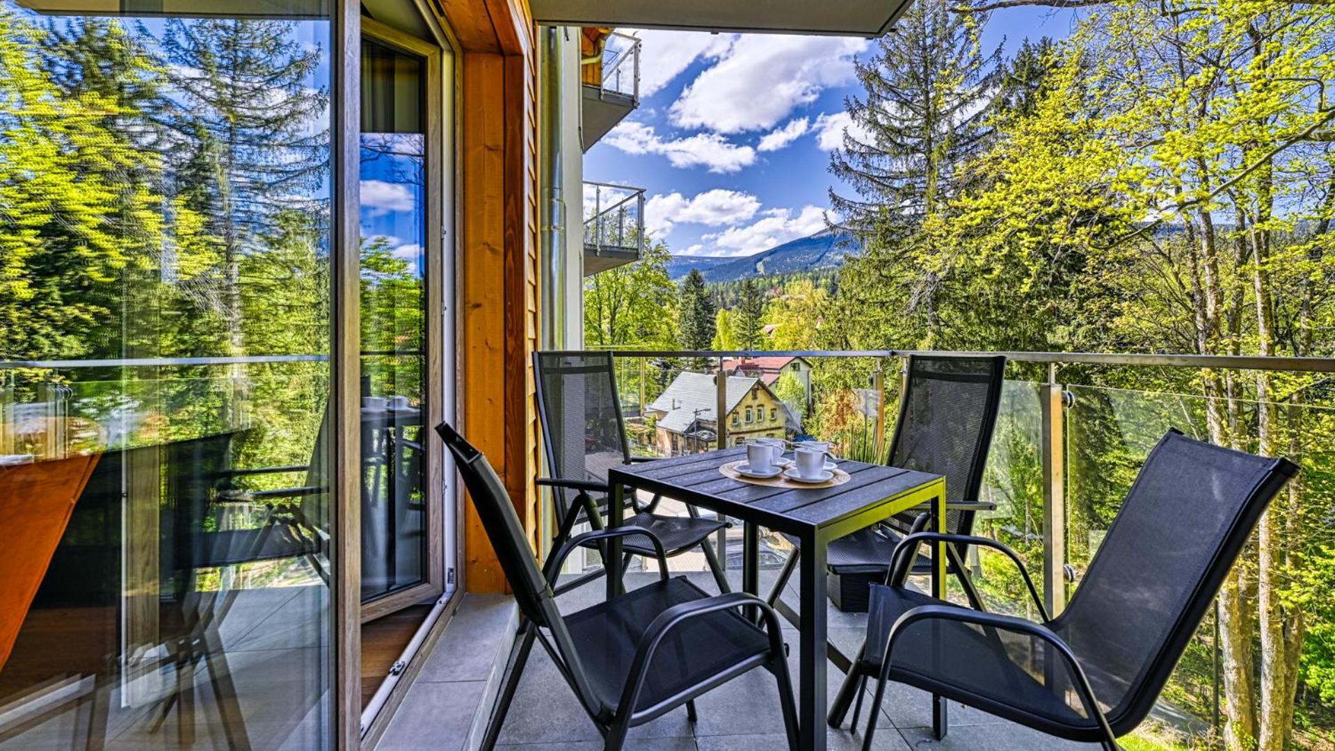 Apartamenty Z Basenem I Saunami Stone Hill Resort II Vip Centrum By Royal Aparts Schreiberhau Exterior foto